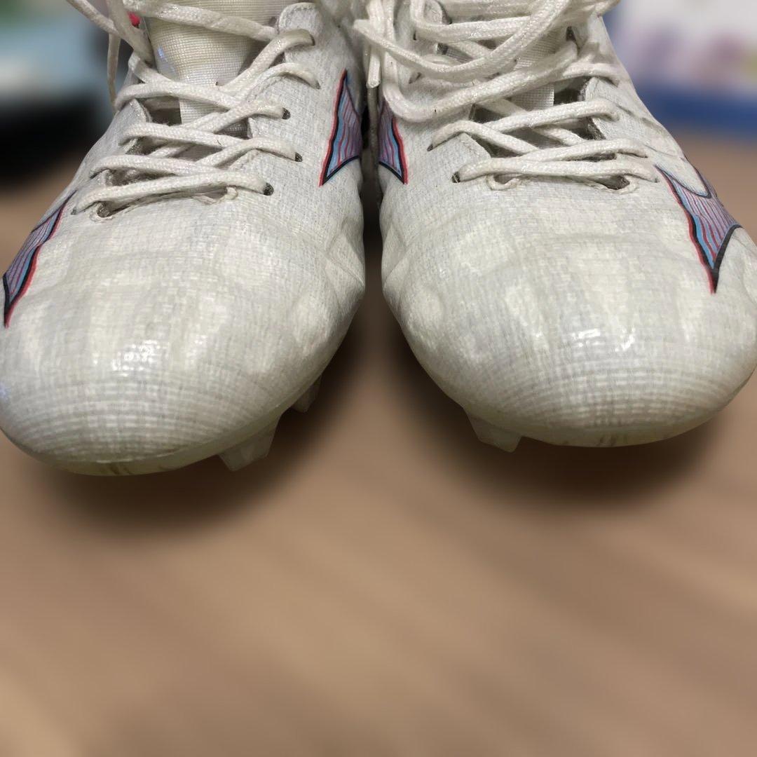 Mizuno サッカーシューズ ホワイト スパイク