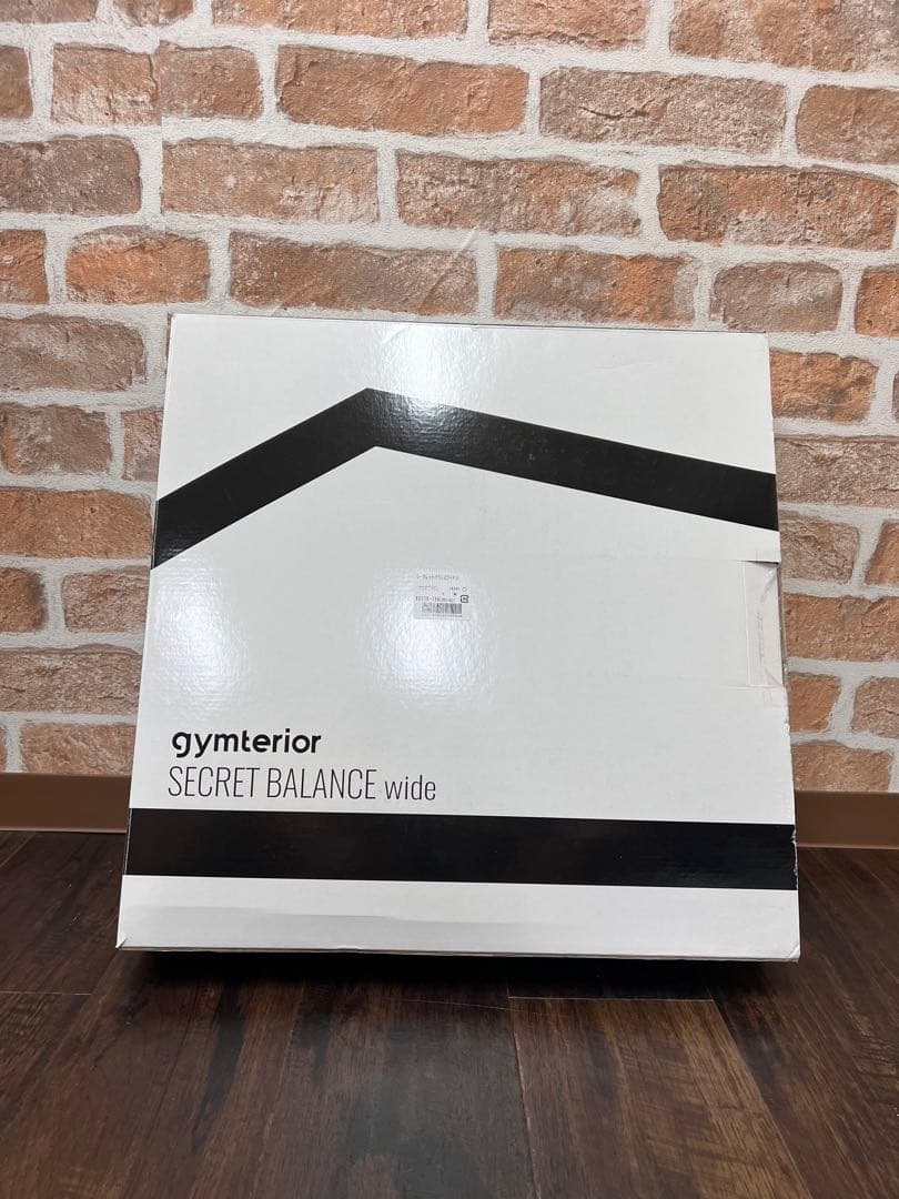 美品　gymterior シークレットバランス　ワイド　カカオブラウン