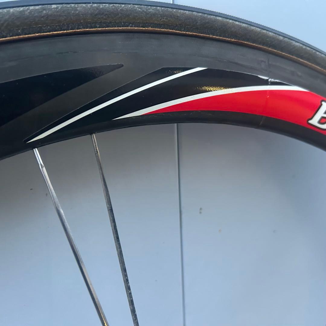 【定価前後23万円】BONTRAGERカーボンホイールCarbon前輪＋タイヤ★