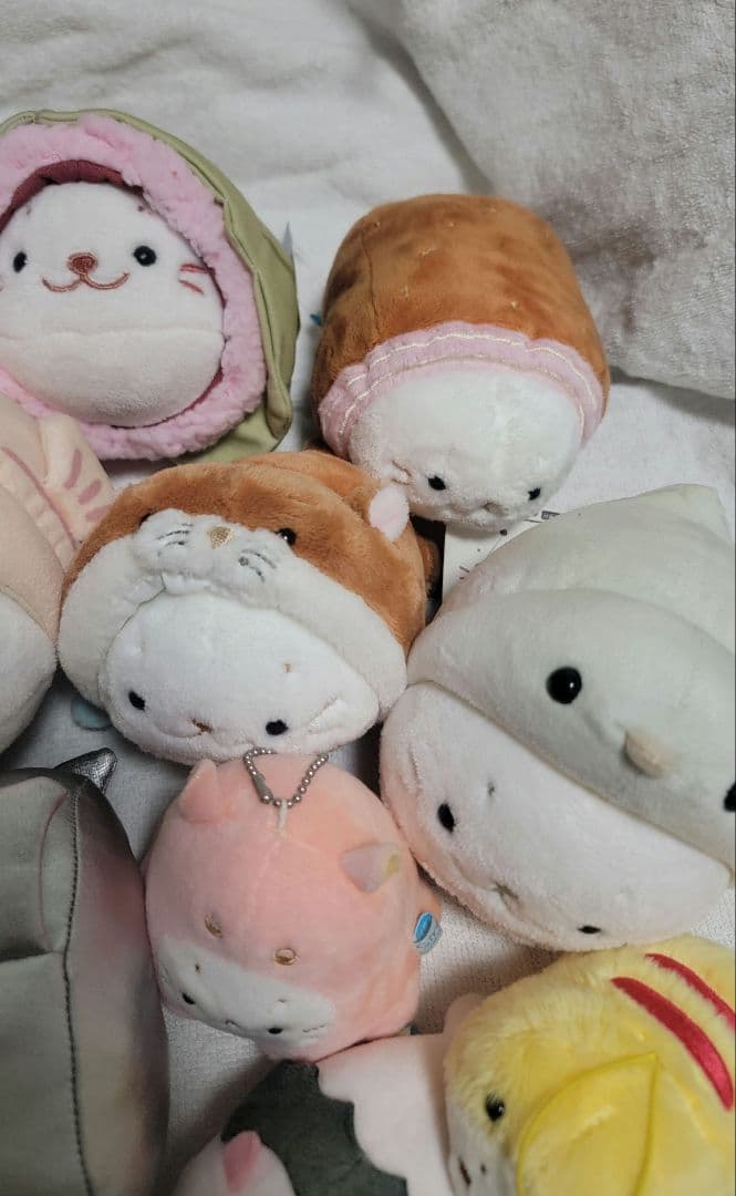 しろたん ぬいぐるみ・マスコット セット