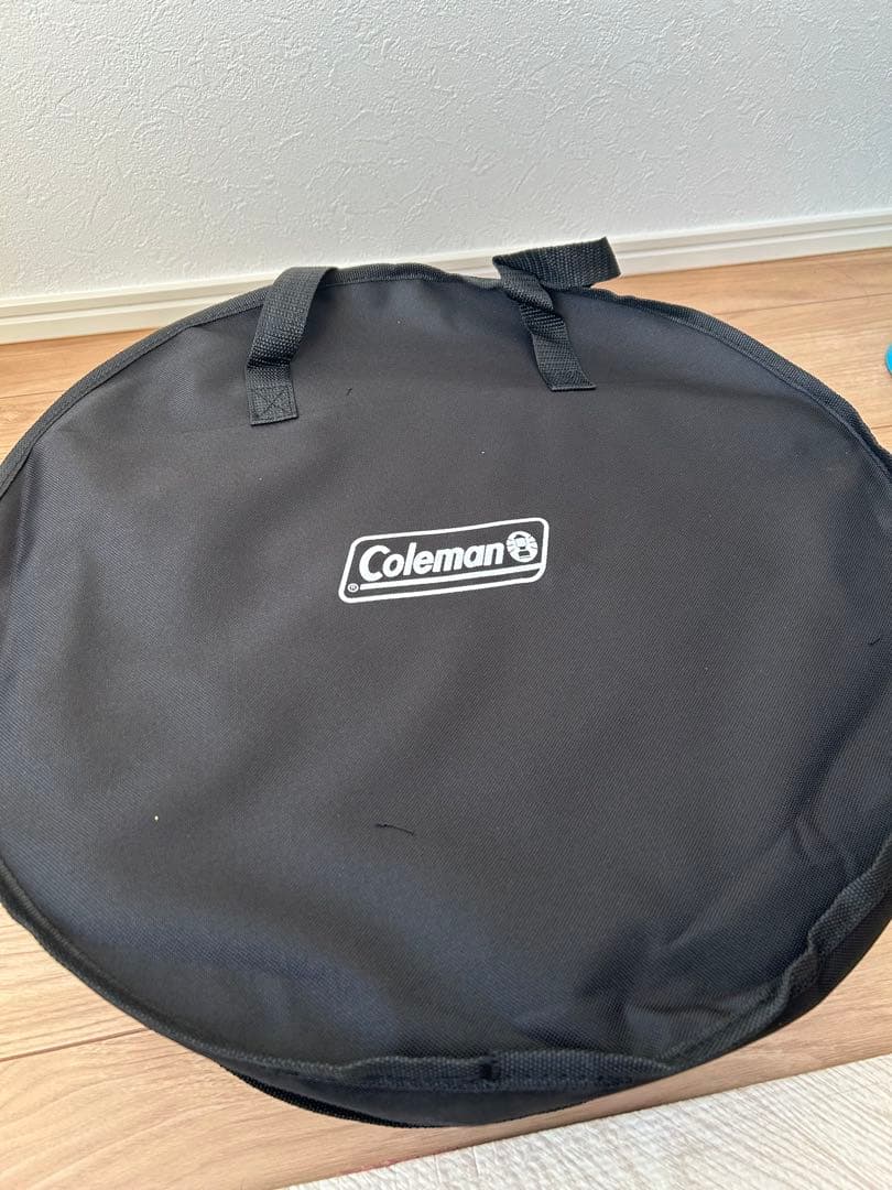 【新品未使用】Coleman ファイヤーディスク 直径40cm 収納バッグ付き