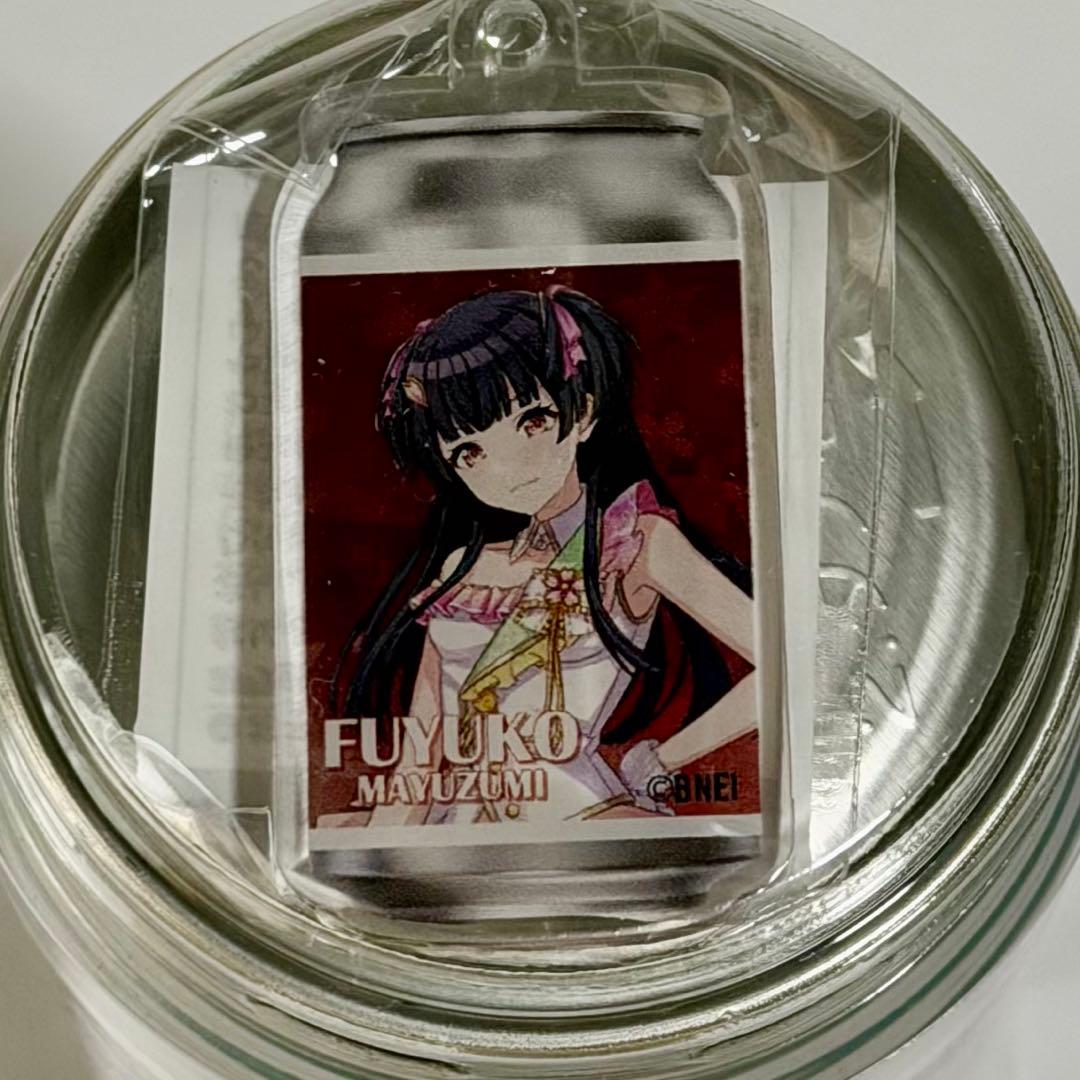 アイドルマスターシャイニーカラーズせいせき 黛冬優子ラベル缶限定キーホルダー付き