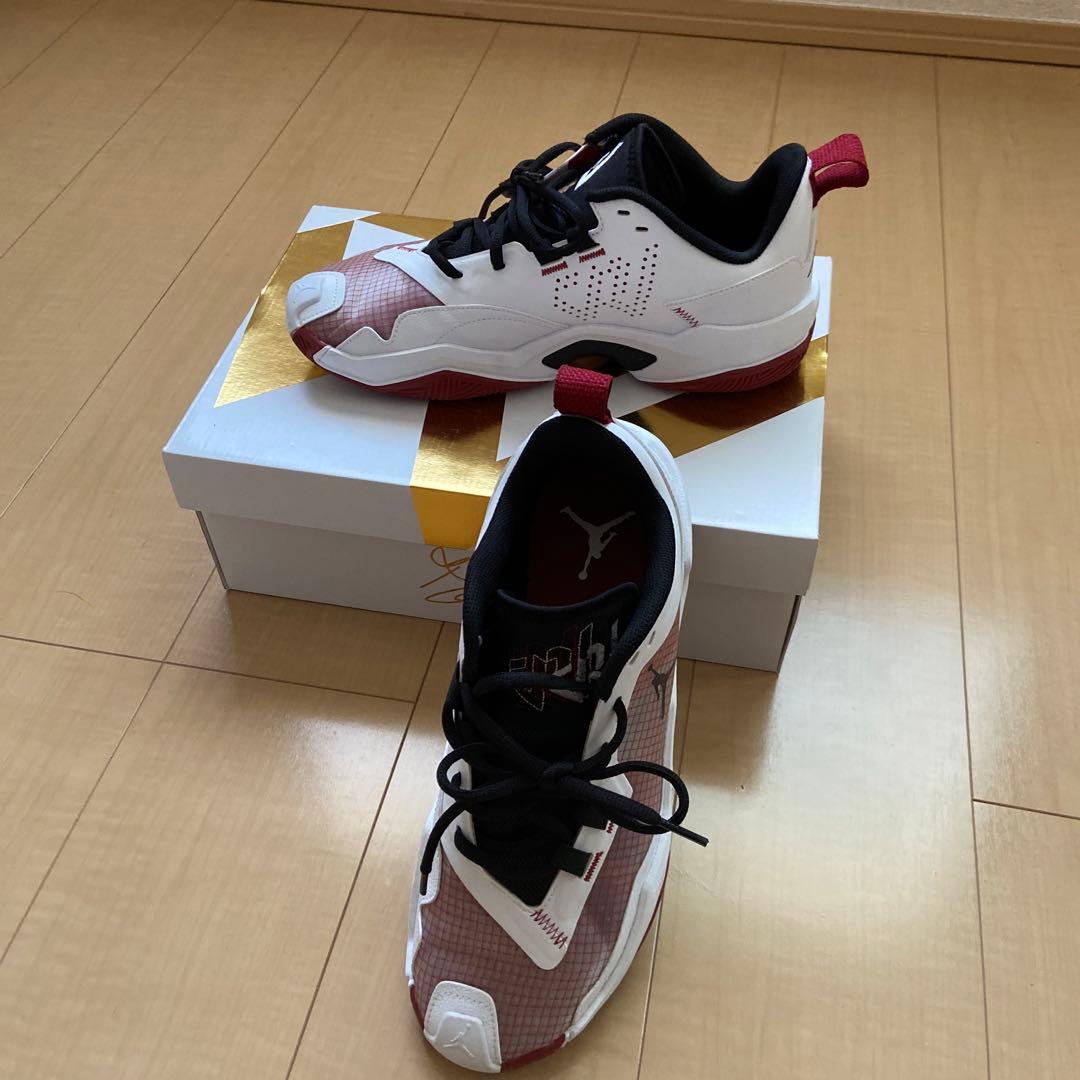 NIKE スニーカー　JORDAN ONE TAKE 4 PF ホワイト×レッド