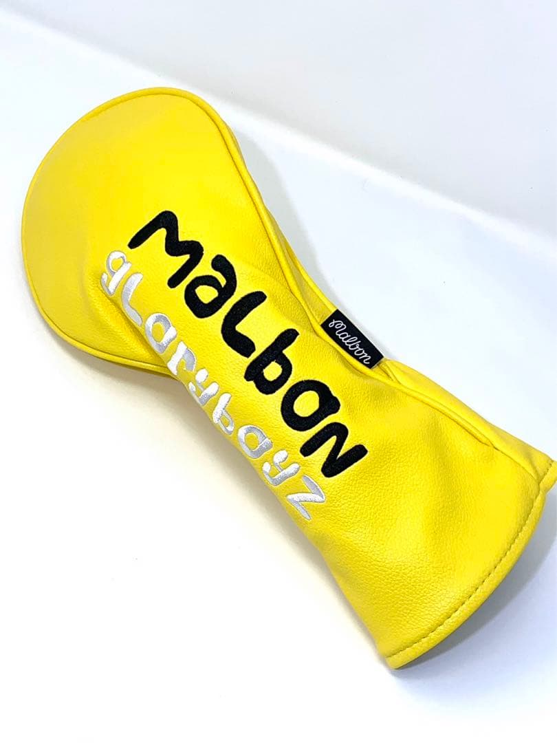 新品☆マルボンゴルフ Malbon ヘッドカバー 3点セット マルボン男女兼用