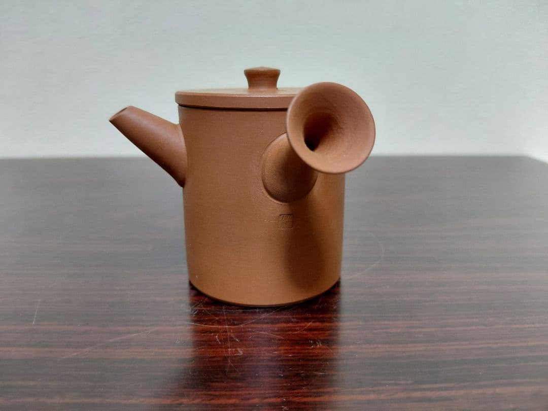 常滑焼 山田常山(小常山)急須 木箱 煎茶道具