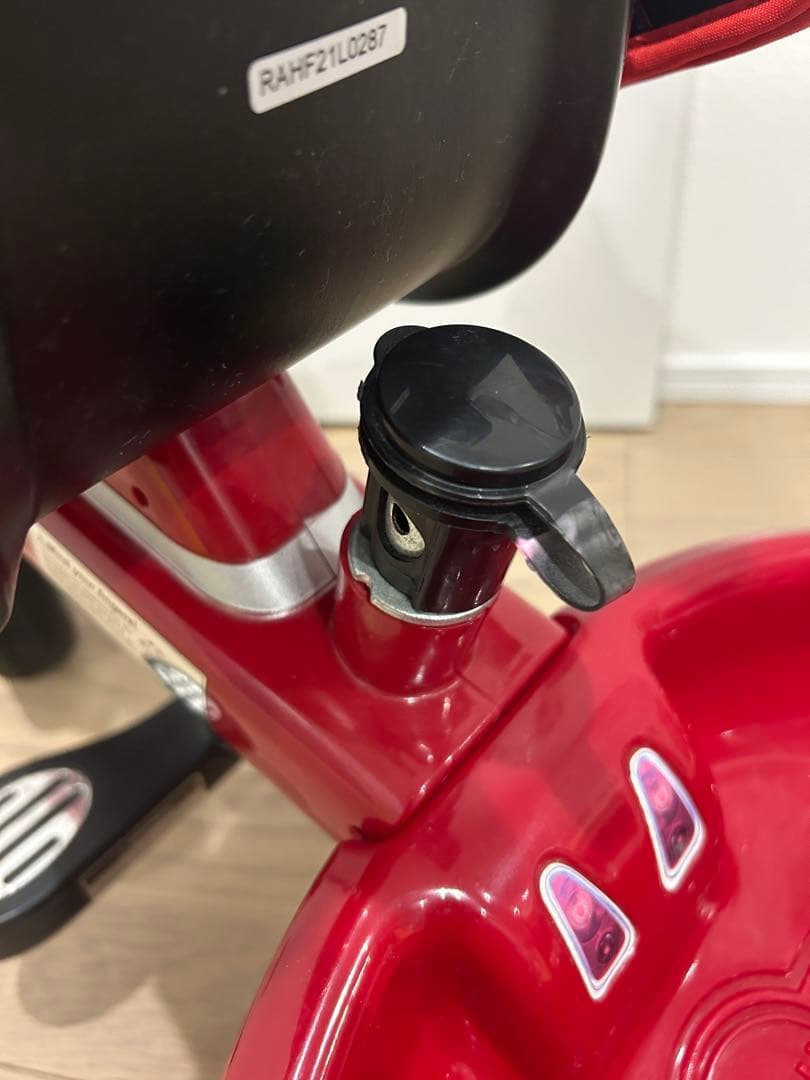 MINI正規ライセンス品 ミニクーパー三輪車　折りたたみ　フットステップ付