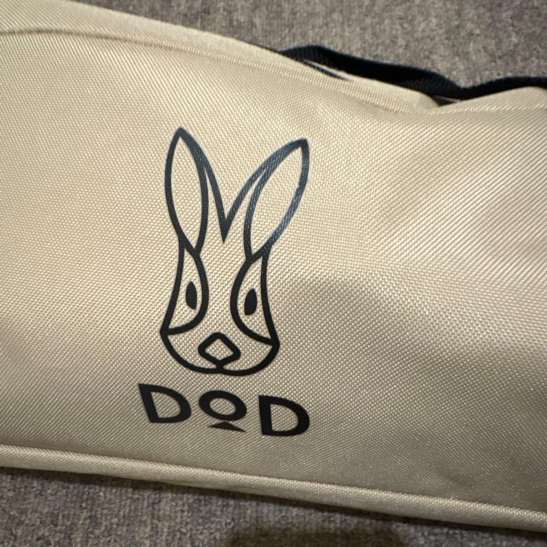DOD コット ベージュ ウサギロゴ