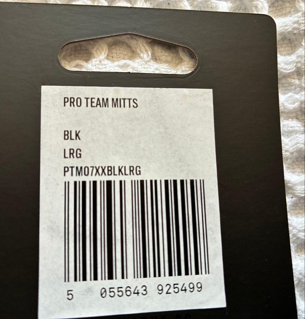 新品　Rapha ProTeamミット　グローブ　Lサイズ　Black 送料無料
