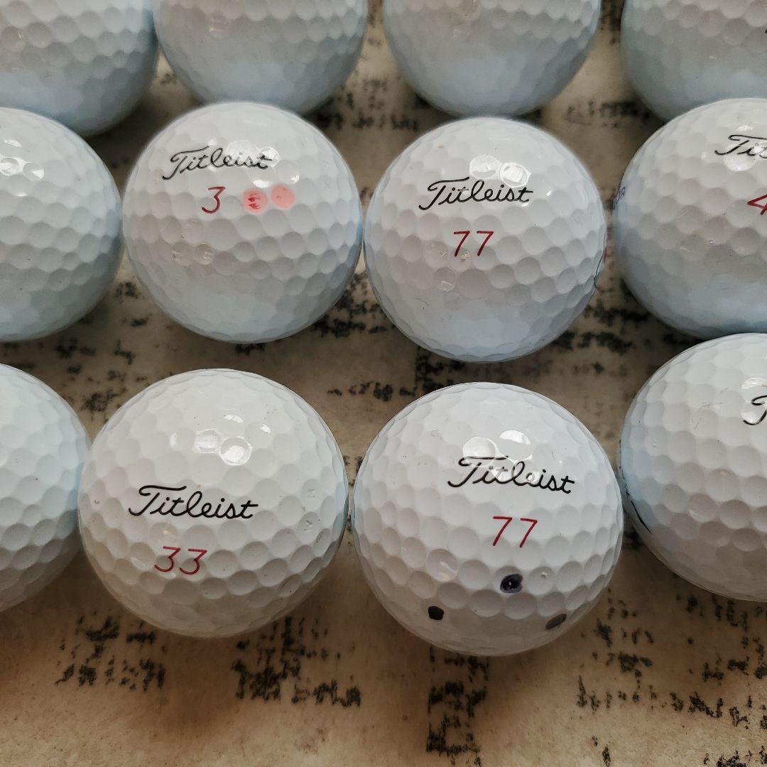 美品Titleist PROV1x2025年式モデルゴルフボール 24個