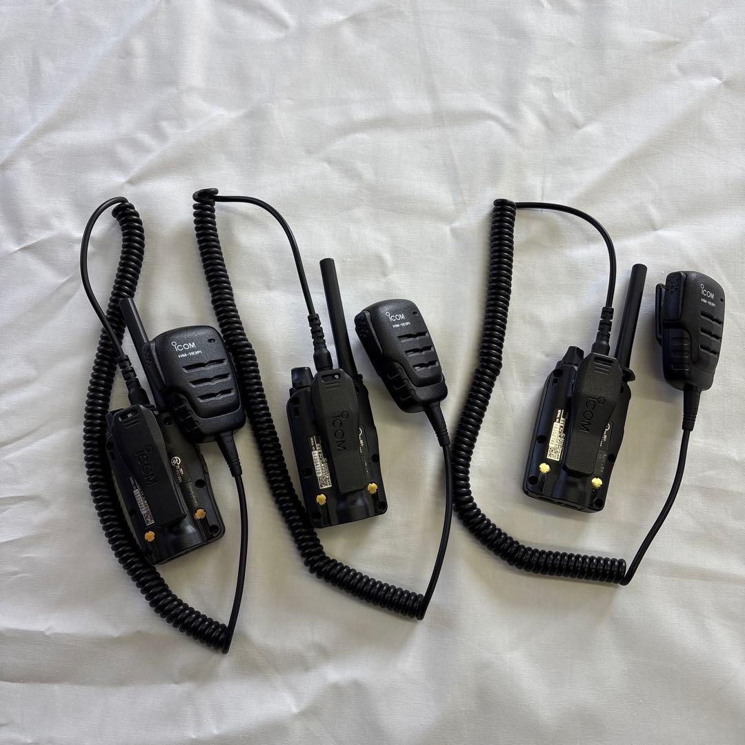 ICOM IC-4310 トランシーバー 3色＆スピーカーマイク3個