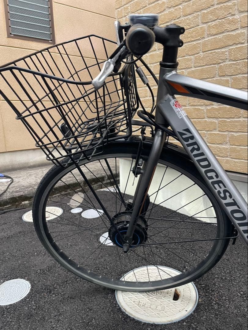 2021年購入！BRIDGESTONE電動アシスト自転車！グレーTB1e27㌅