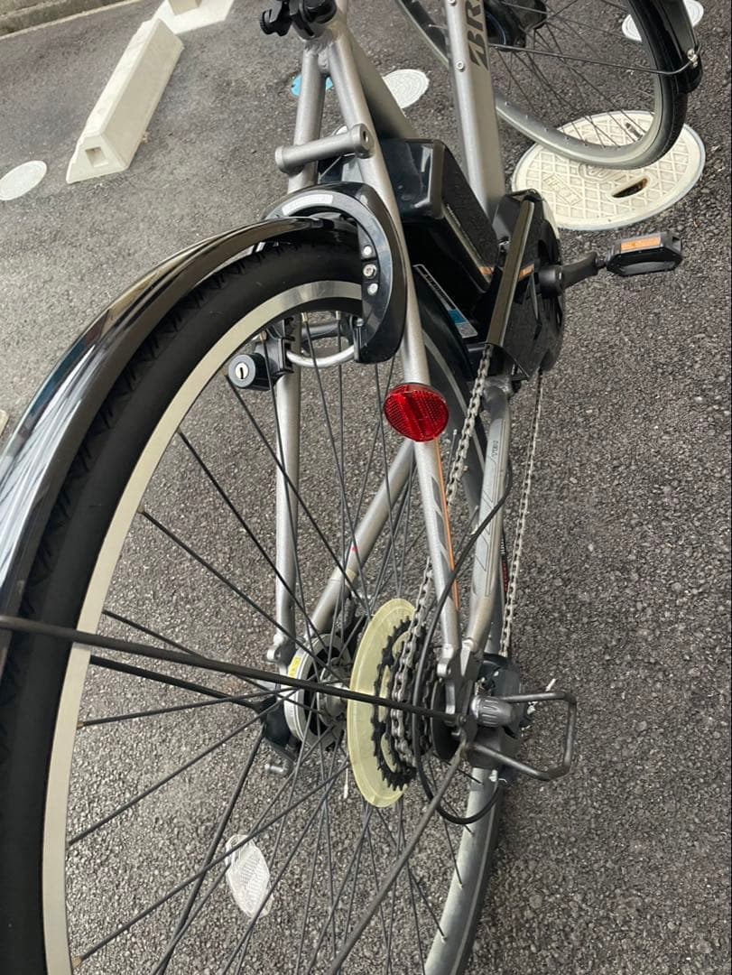 2021年購入！BRIDGESTONE電動アシスト自転車！グレーTB1e27㌅