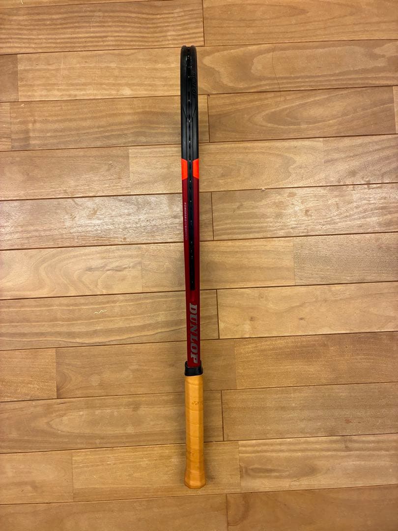 【美品】ダンロップCX 200 ツアー硬式テニスラケット 赤/黒　グリップG2