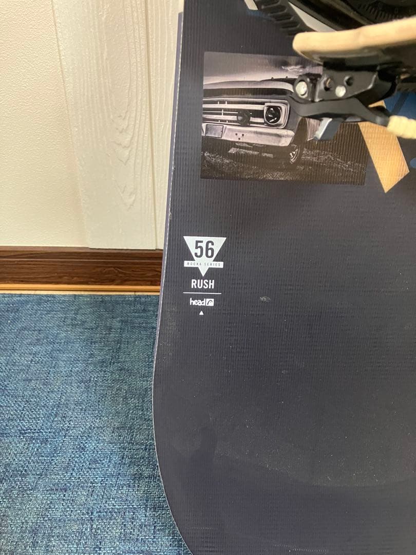 HEAD RUSH 156 スノーボード SALOMON SP4バインディング付