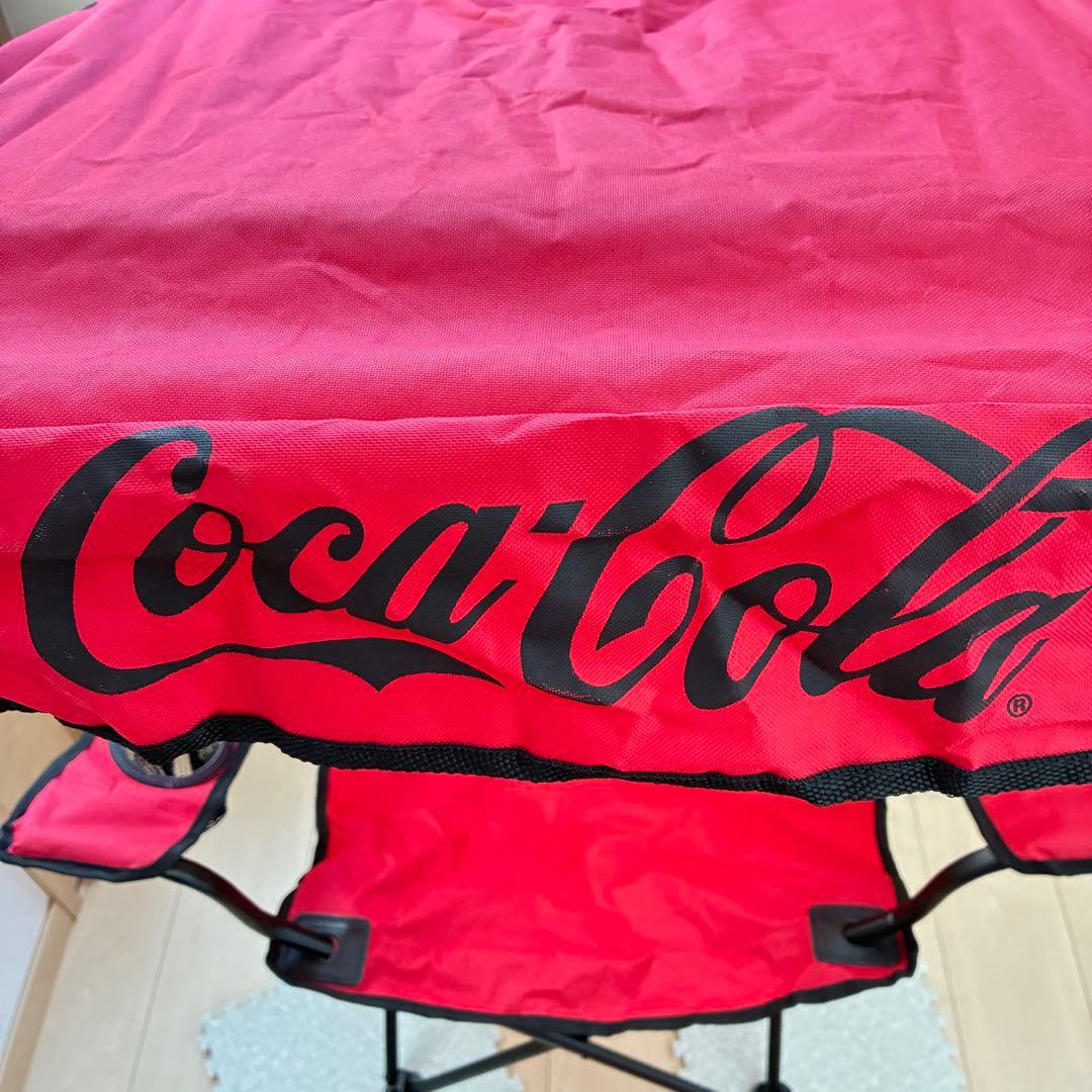 コカコーラ 折りたたみチェア 屋根付き ビーチチェア