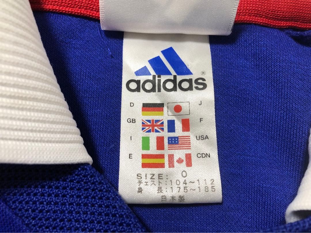 日本代表　ユニフォーム　99-00年　adidas