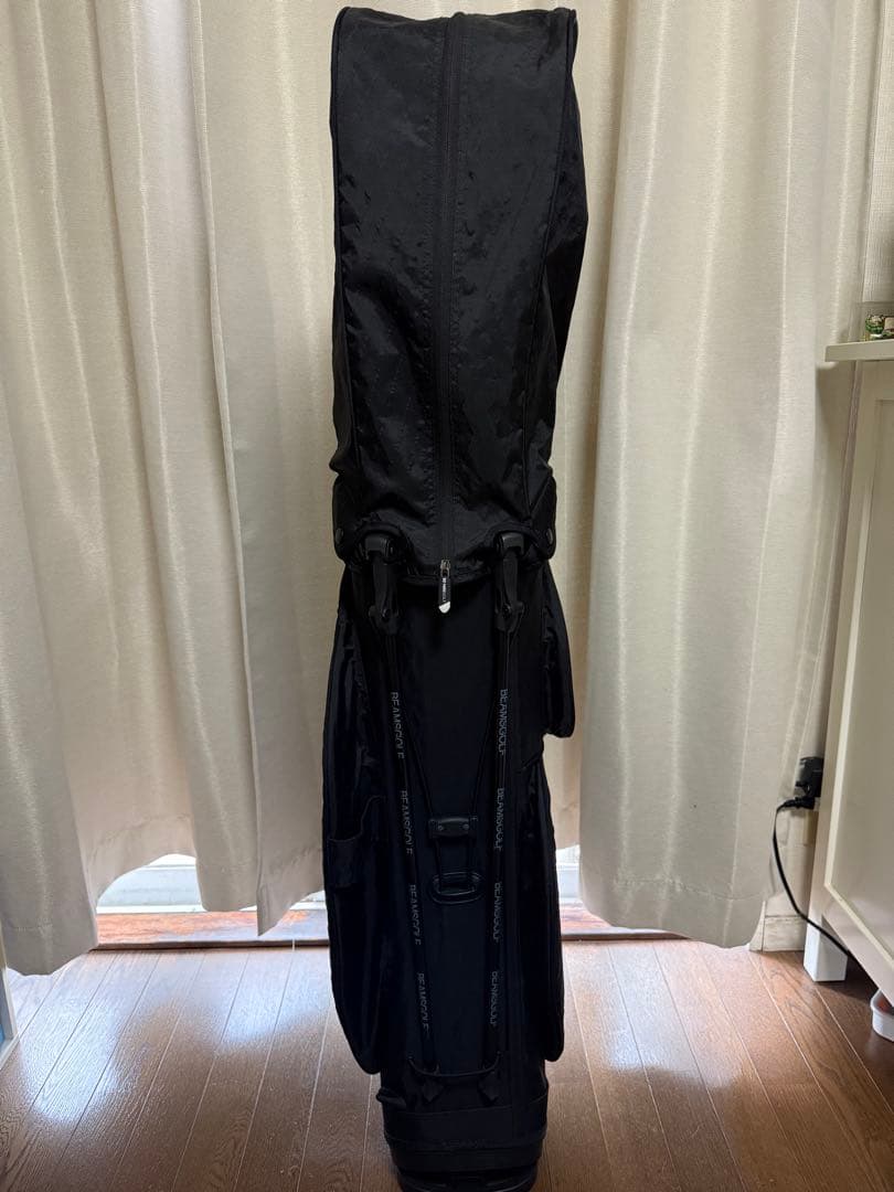 BEAMS GOLF ブラック スタンドキャディバッグ