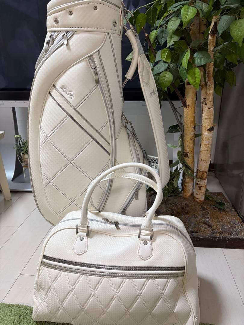美品❤️ゼクシオ XXIO キャディバッグ＆ボストンバッグ ミズノクラブ付き