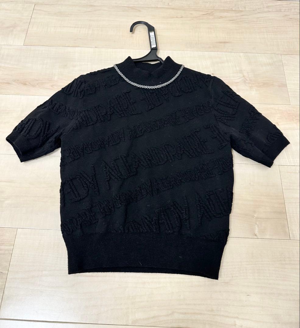 ACEANDREA EMBOSS JQ アームカバー付ニットアップ