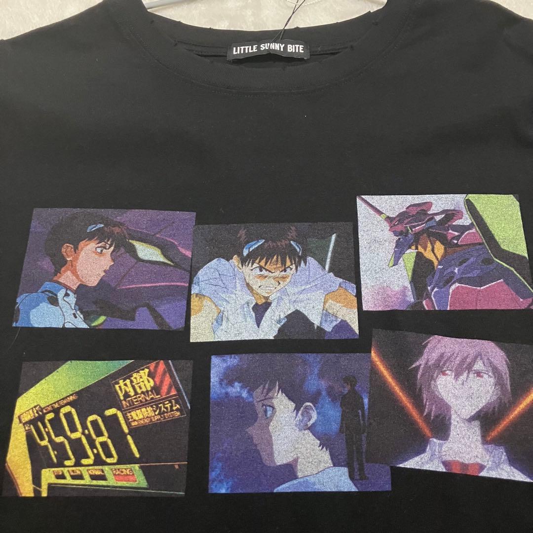 新品♡ evangelion x little sunny bite ロンT