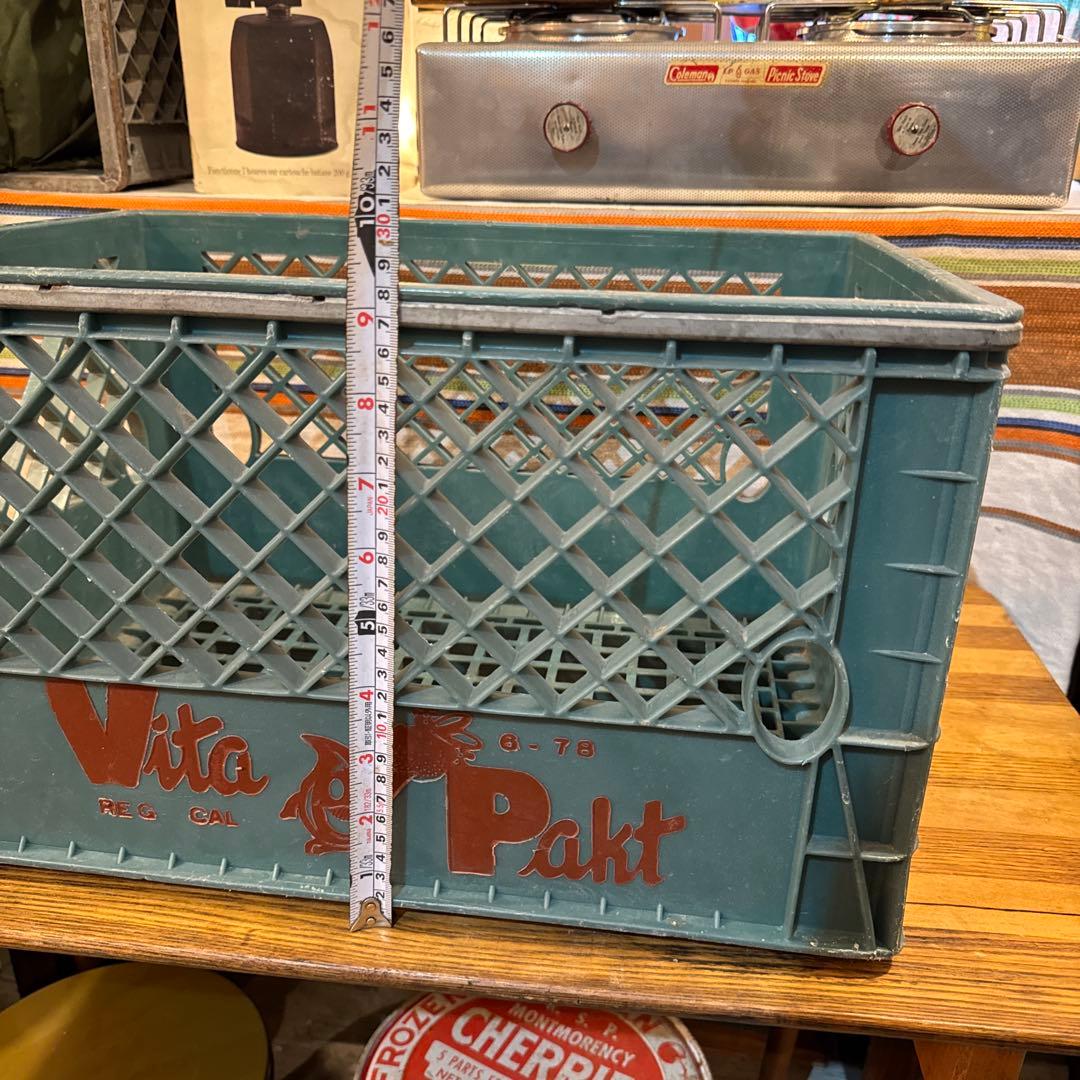 vintage USA70's milk crate ミルククレート