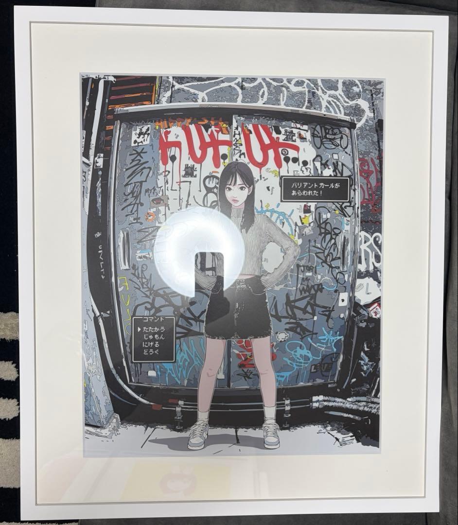 Backside works バックサイドワークス　ポスター　額装済み　kyne