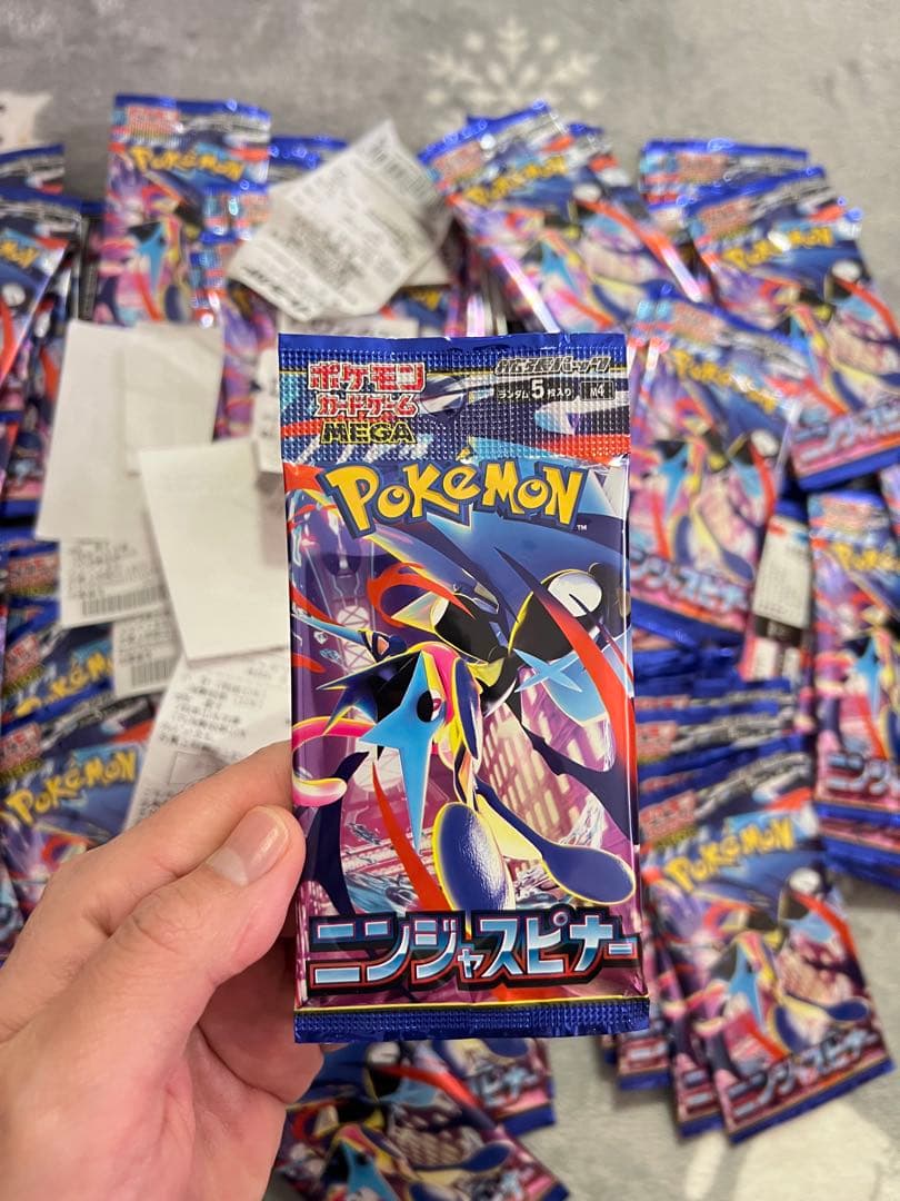 ポケモンカードゲームMEGA 拡張パック「ニンジャスピナー」 200パック