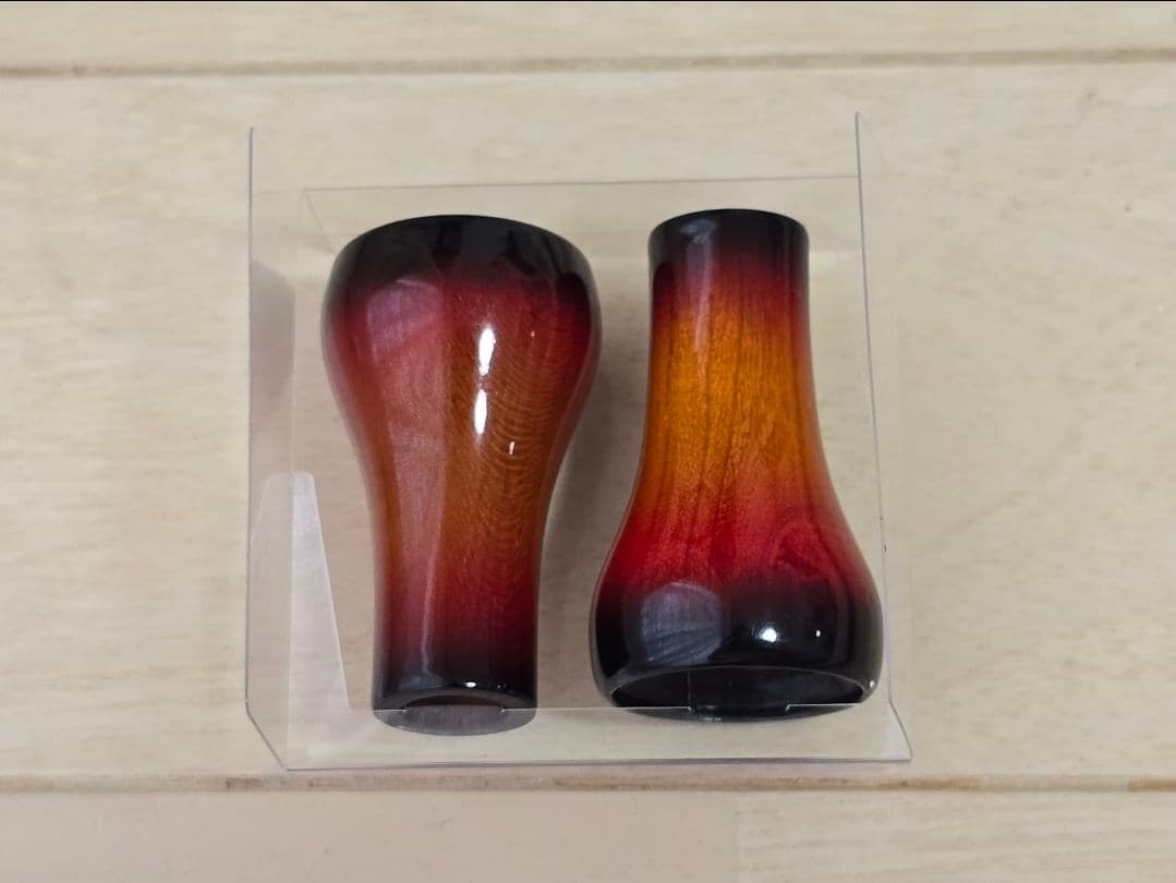 バリアル　ウッドノブ 　レッド　VARIAL WOOD KNOB RED