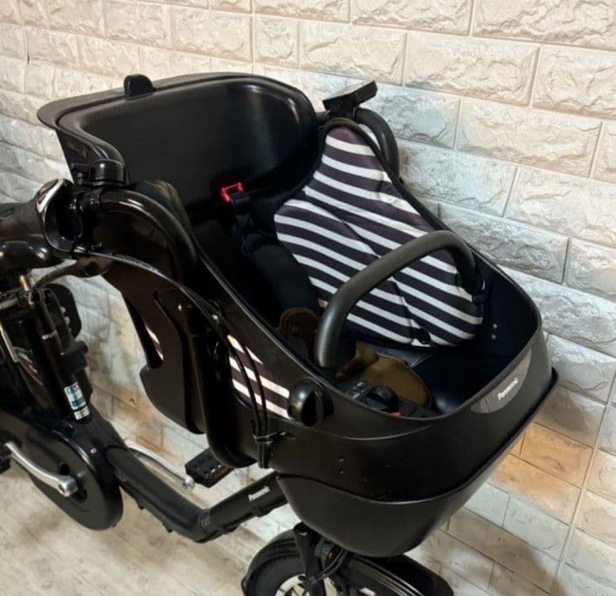 ✨美品✨大容量8Ah✨室内保管✨パナソニック ギュット子供乗せ電動自転車✨