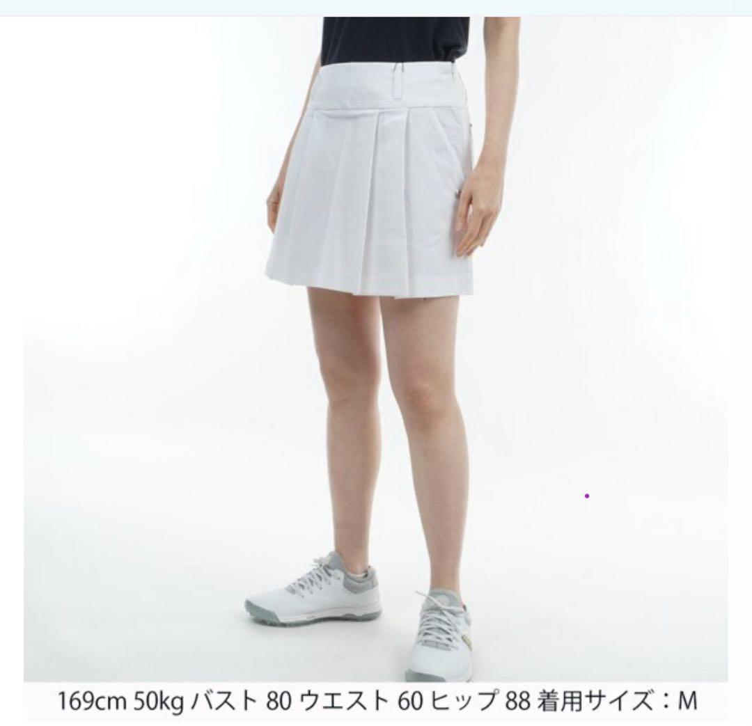【新品】　セントアンドリュース　ストレッチプリーツスカート M 定価16500円