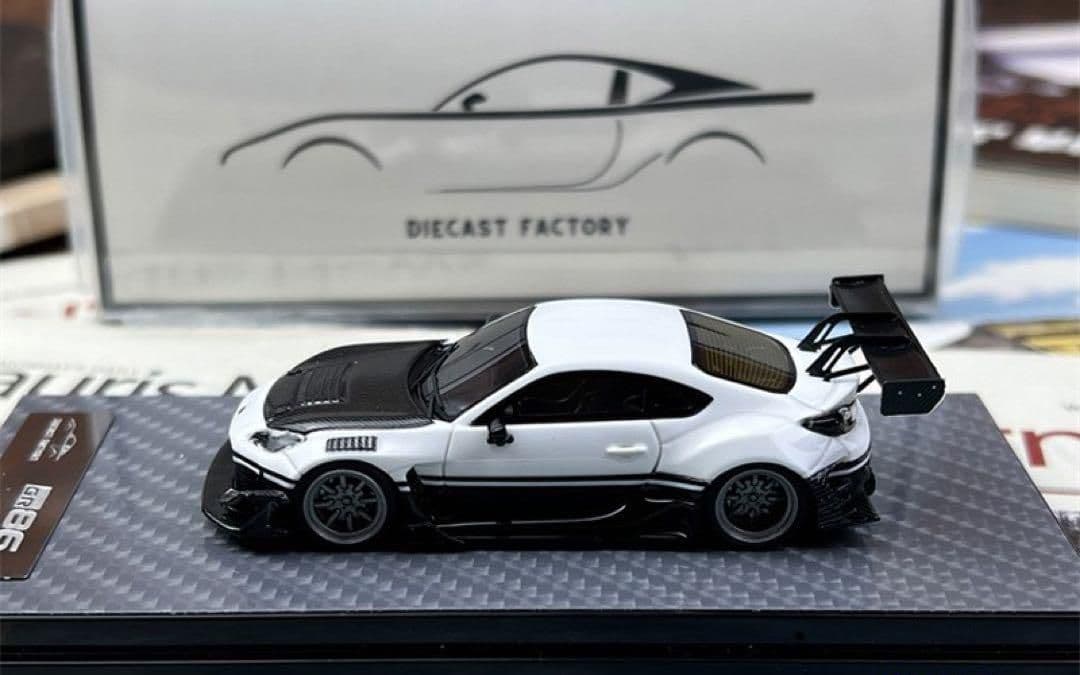 1/64 トヨタ GR86 GT Wing TOYOTA 藤原とうふ店 86