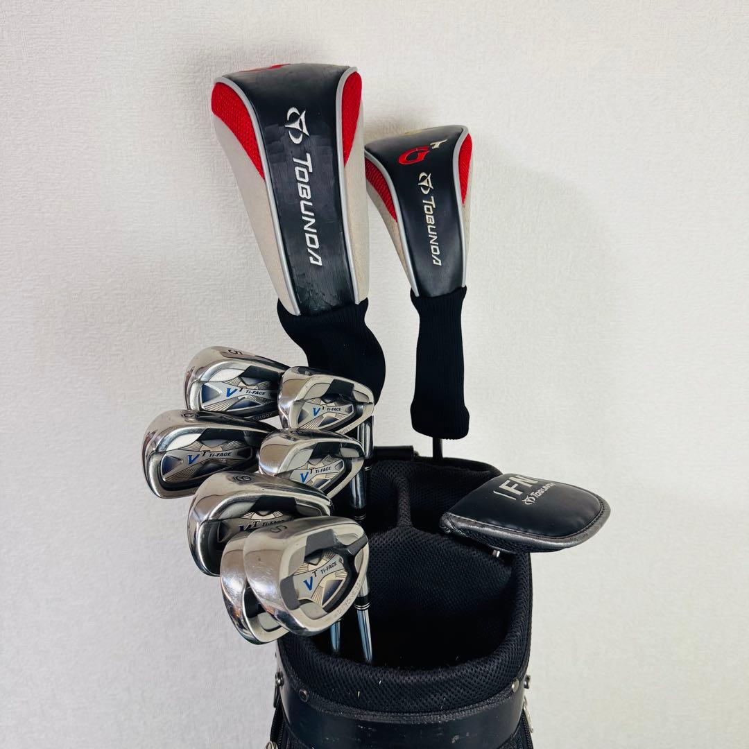 【初心者男性向け】TOBUNDA SRIXON ゴルフクラブセット 10本