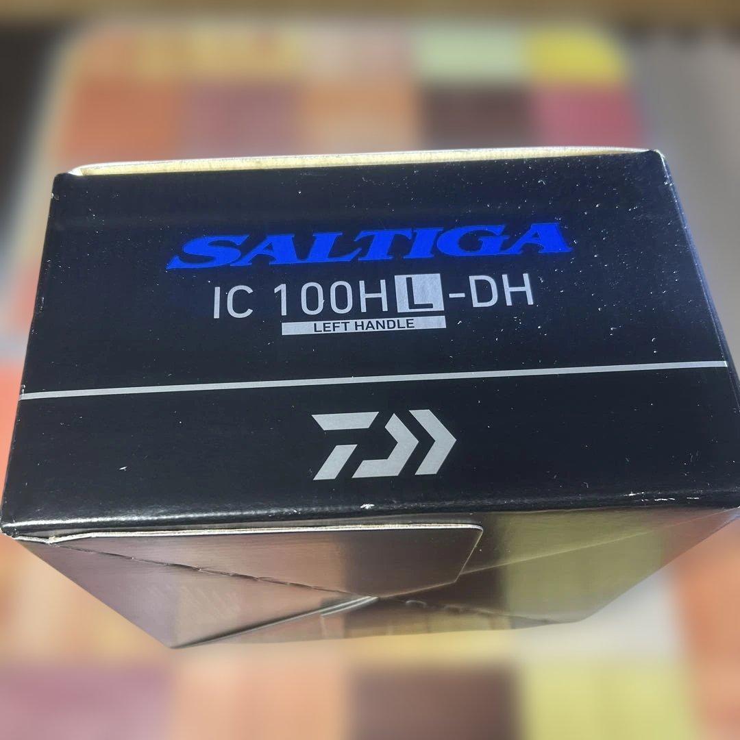 ダイワ　23ソルティガIC 100HL-DH 左巻き　美品 新品PEライン付き