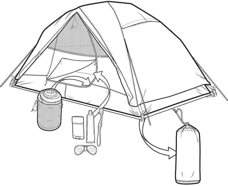 【美品】Burton Big Agnes Blacktail2 テント　バートン