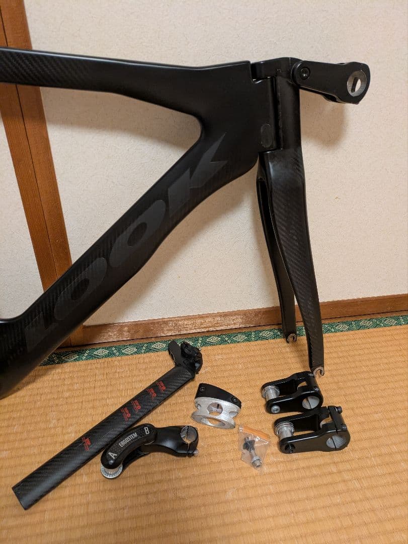 美品　LOOK KG496　サイズXS 純正パーツ多数付属