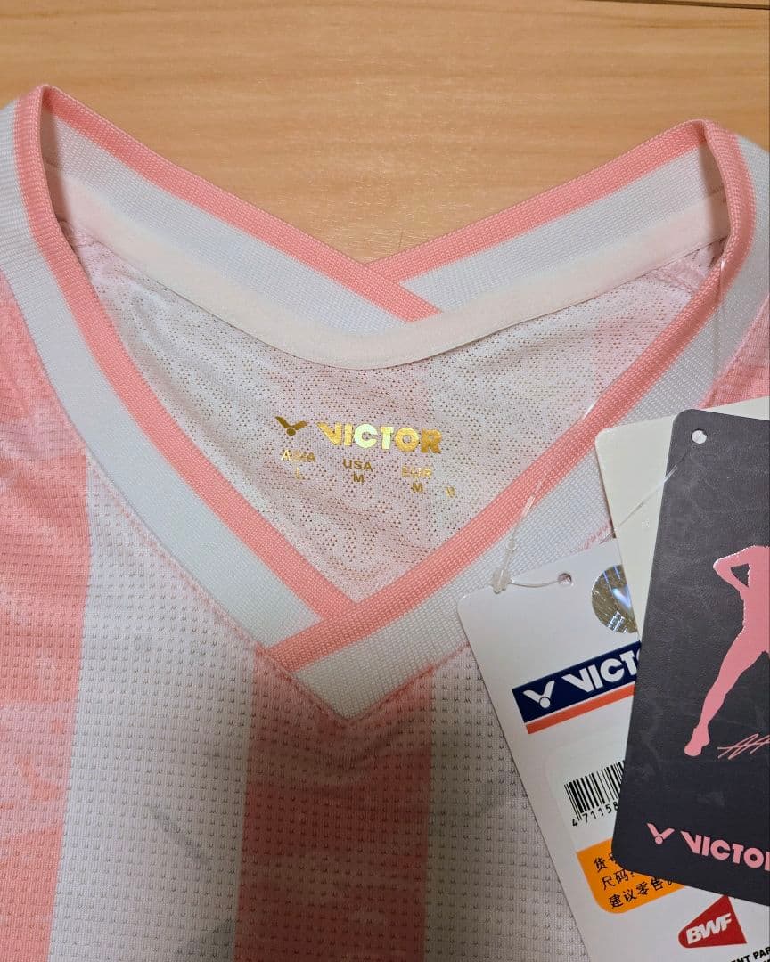 【Lサイズ】VICTOR バドミントンシャツ アントンセンモデル【即購入可】