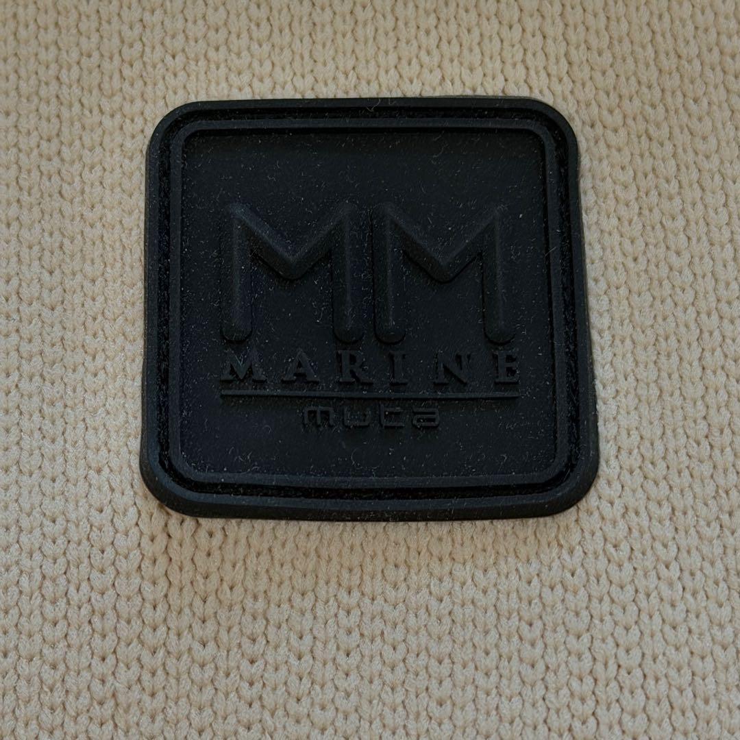 ムータマリン　モールディングジャガードニット　パーカー　ストレッチ　ゴルフ　M