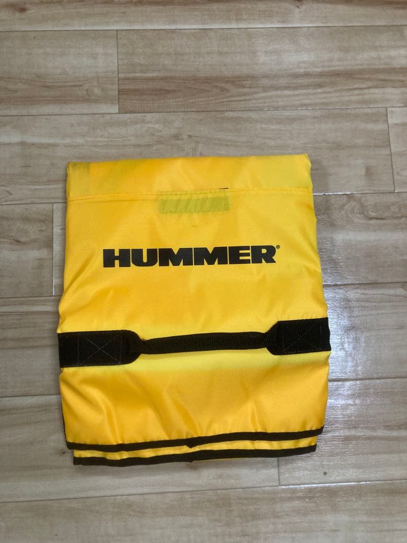 HUMMER 折りたたみ自転車 20インチ 6段変速 前カゴ付 動作確認済み