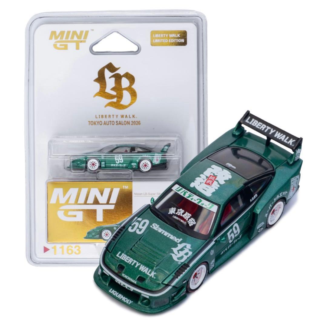 MINI GT 1/64 LBWK 180SX 東京オートサロン2026 1台③