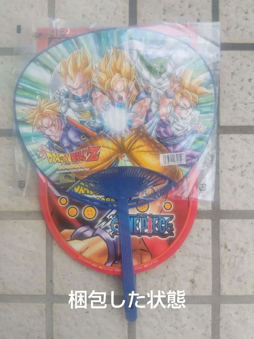 ドラゴンボールZ × ワンピース 非売品 販促用ポップ 2個セット