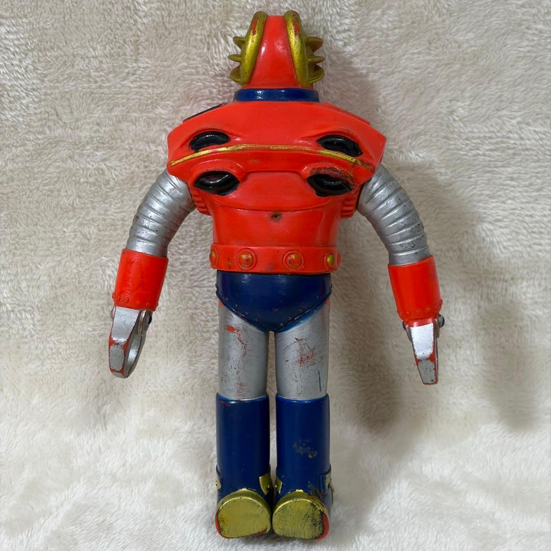 【希少】ブルマァク ソフビ フィギュア 冒険ロックバット　ブレイザー 当時物