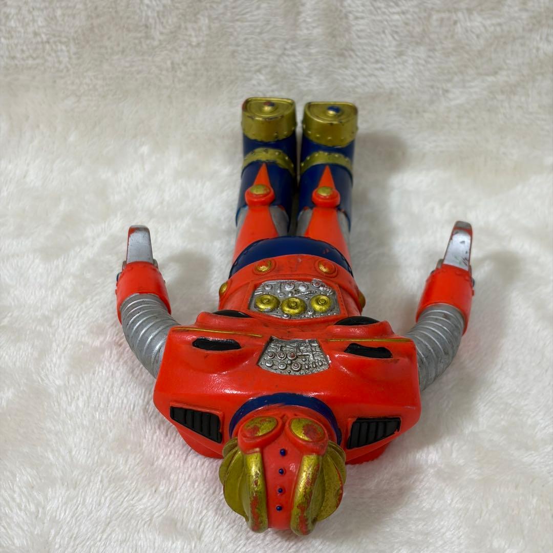 【希少】ブルマァク ソフビ フィギュア 冒険ロックバット　ブレイザー 当時物