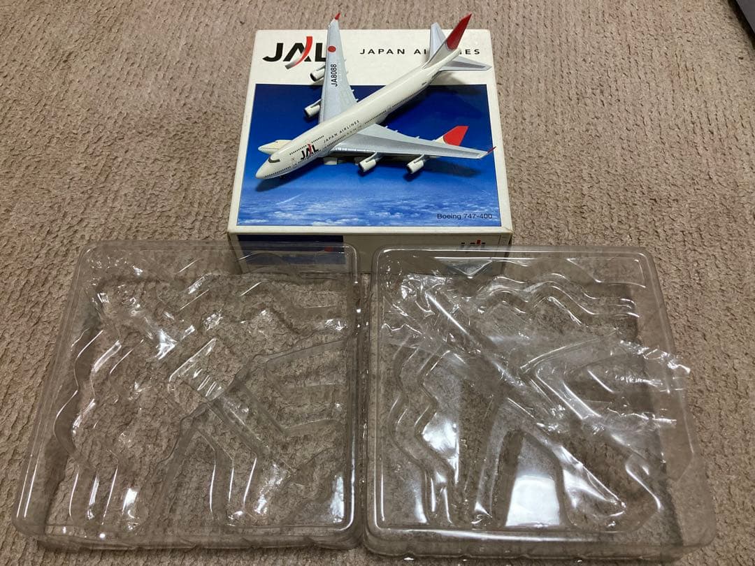 航空機・ヘリコプター herpa 1:400 JAL B747-400