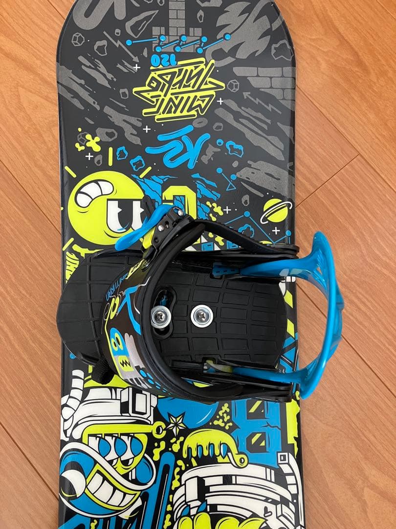 ✨極美品✨ K2 MINI TURBO 120 キッズスノーボード 2点セット