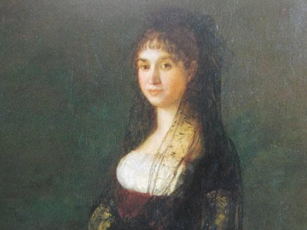 フランシスコ・デ・ゴヤ、ドーニャ・ホワキーナ・カンダードの肖像、新品額装付