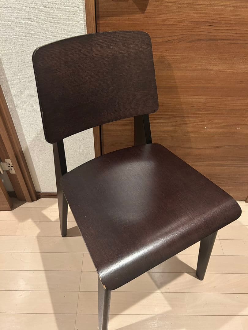 Jean Prouve シェーズトゥボワ ダークオーク Vitra社