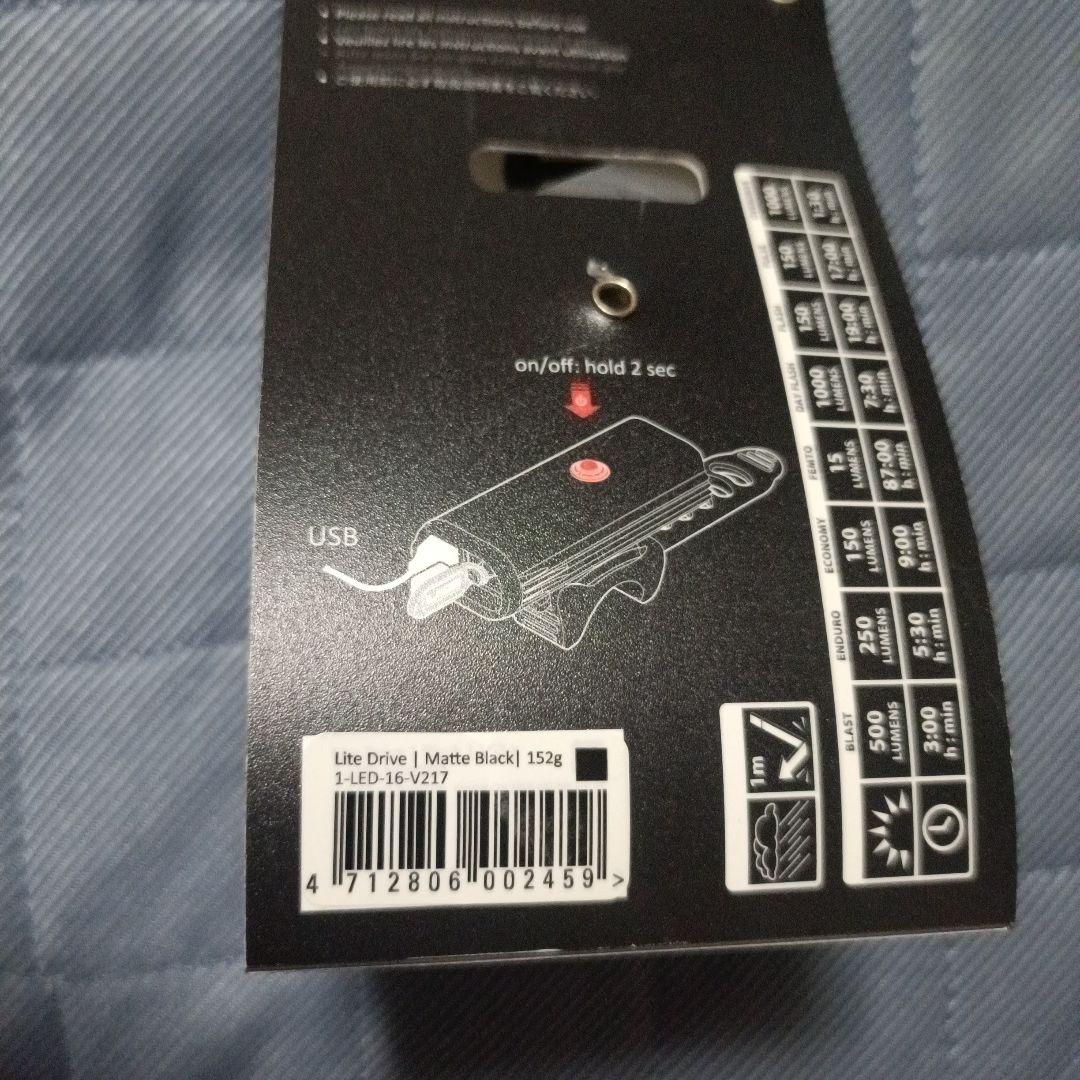 LEZYNE LITE DRIVE LEDライト 1000ルーメン　新品未使用