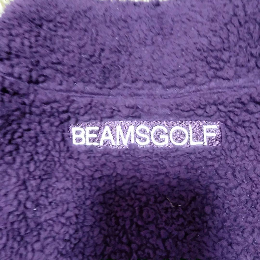 ビームスゴルフ　BEAMSGOLF　フリース　紫　S