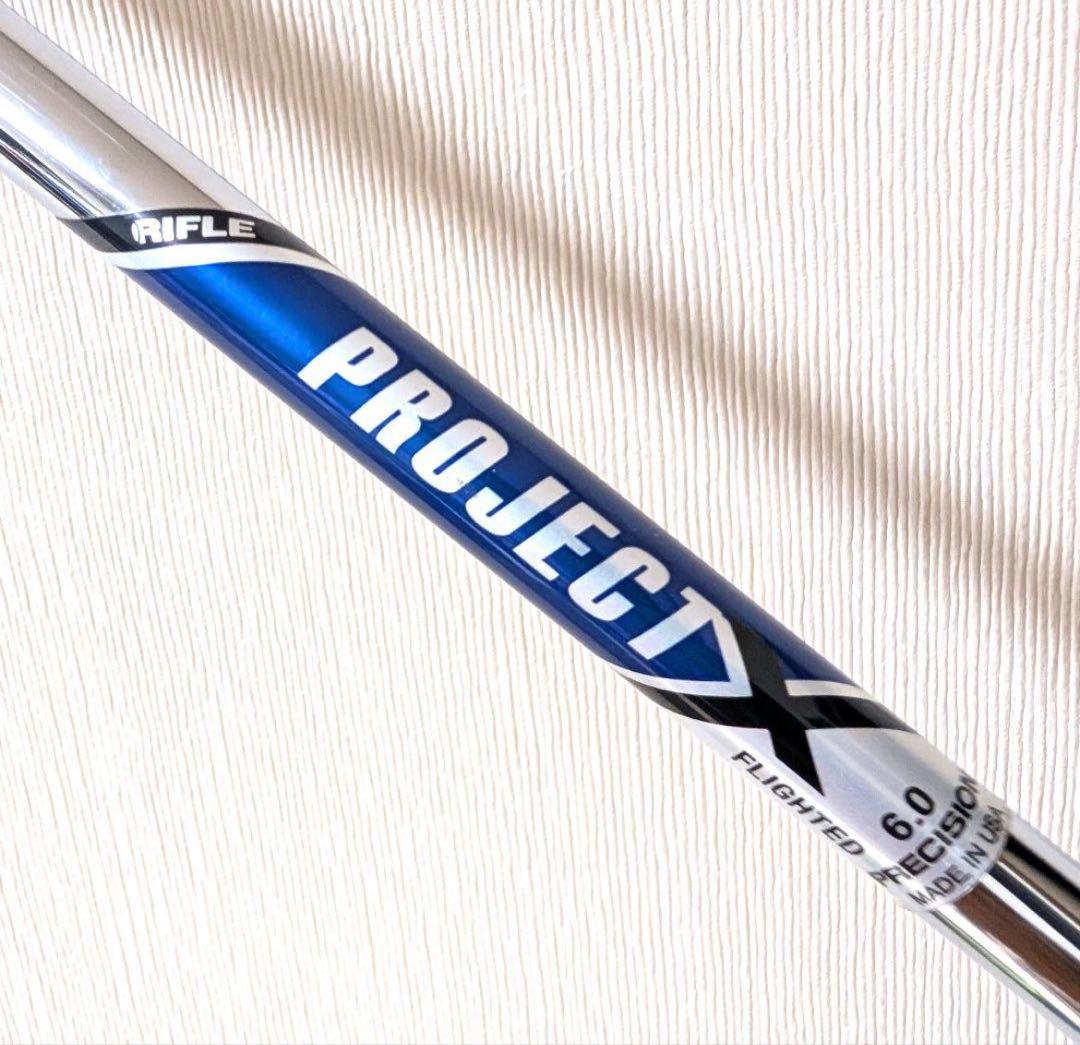 PROJECT X 6.0 アイアンシャフト 5〜PW