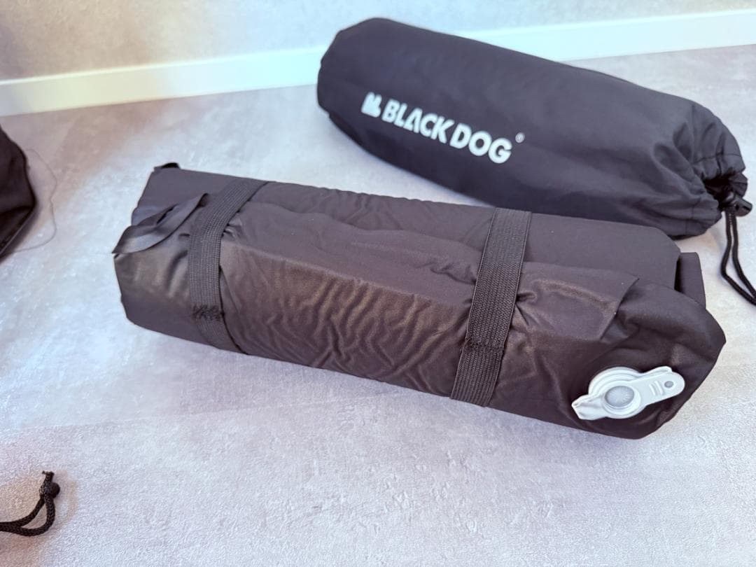 【おまけ付】BLACKDOG エアベッド マットレス ダブルサイズ